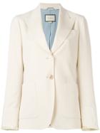 Gucci Two Button Blazer - Nude & Neutrals