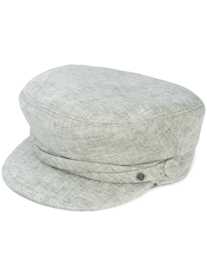 Maison Michel New Abby Baker Boy Hat - Grey