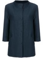 's Max Mara Collarless Jacket - Blue