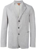 Barena Fine Striped Blazer, Men's, Size: 48, White, Cotton/spandex/elastane/polyamide