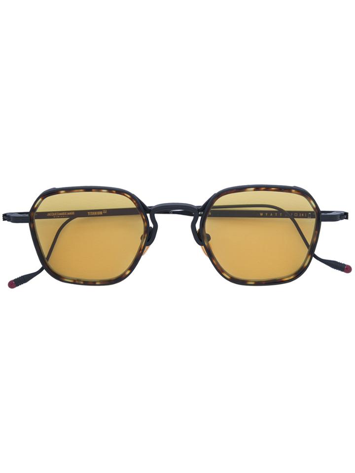 Jacques Marie Mage Tortoiseshell Sunglasses - Metallic