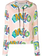 Emilio Pucci Logo Print Cropped Sweatshirt - Multicolour
