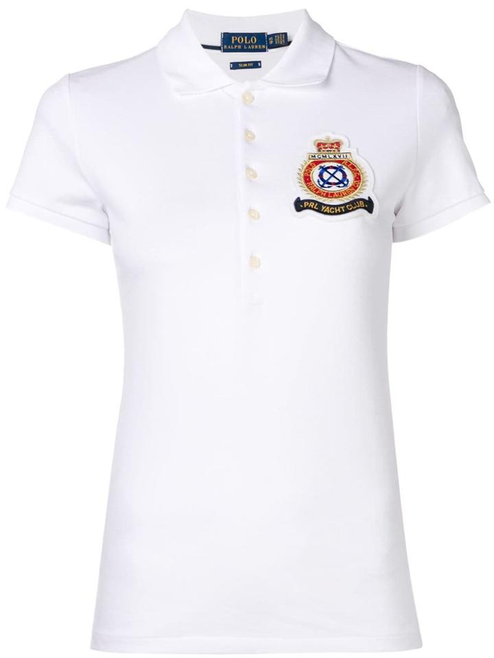 Polo Ralph Lauren Piqué Polo Shirt - White