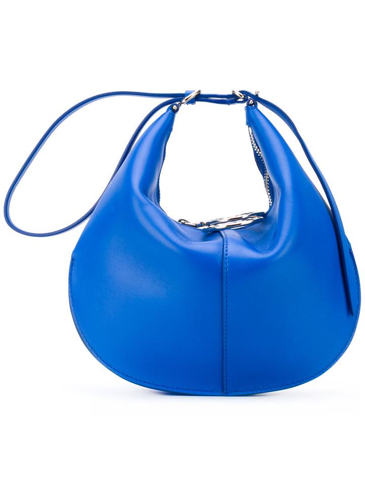 Nina Ricci - Kuty Clutch - Women - Lamb Skin - One Size, Blue, Lamb Skin