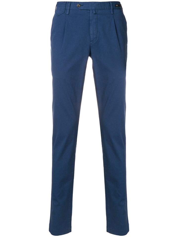 Pt01 Skinny Chinos - Blue