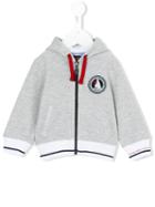 Lapin House - Nautical Hoodie - Kids - Cotton/acrylic/spandex/elastane/other Fibers - 24 Mth, Toddler Boy's, Grey