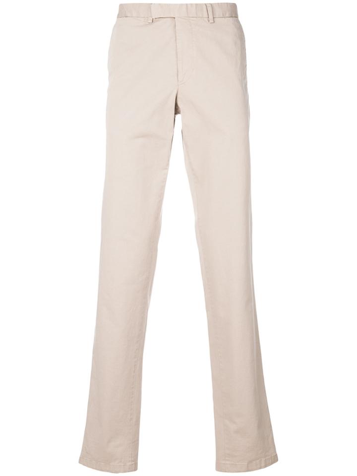 Fashion Clinic Timeless Straight Trousers - Nude & Neutrals