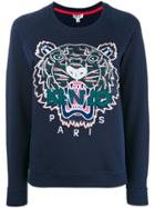 Kenzo Tiger Print Sweatshirt - Blue