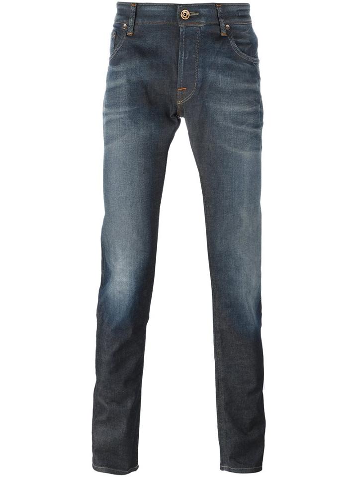 Jacob Cohen Slim-fit Jeans, Men's, Size: 34, Blue, Cotton/spandex/elastane