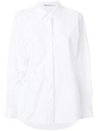 T By Alexander Wang Cut-out Detail Shirt - White