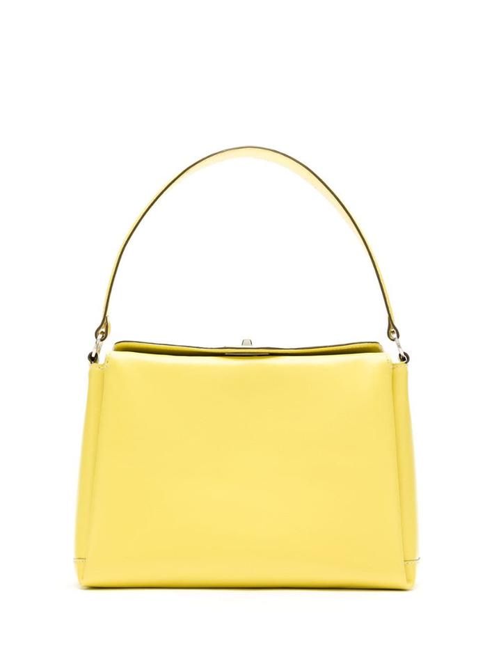 Reinaldo Lourenço Mãe Pelica Leather Bag - Yellow