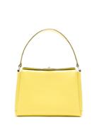Reinaldo Lourenço Mãe Pelica Leather Bag - Yellow