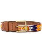 Aspiga Kalima Ethnic Buckle Belt - White
