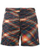 Missoni Geometric Print Swim Shorts, Men's, Size: Large, Nylon