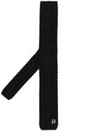 Undercover Logo Woven Tie - Black