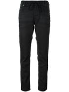 Diesel Drawstring Fastening Trousers - Black