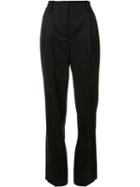 Barbara Casasola High-rise Tailored Trousers, Women's, Size: 42, Black, Cashmere/wool