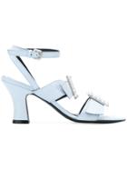 Nicole Saldaña Julia Sandals - Blue