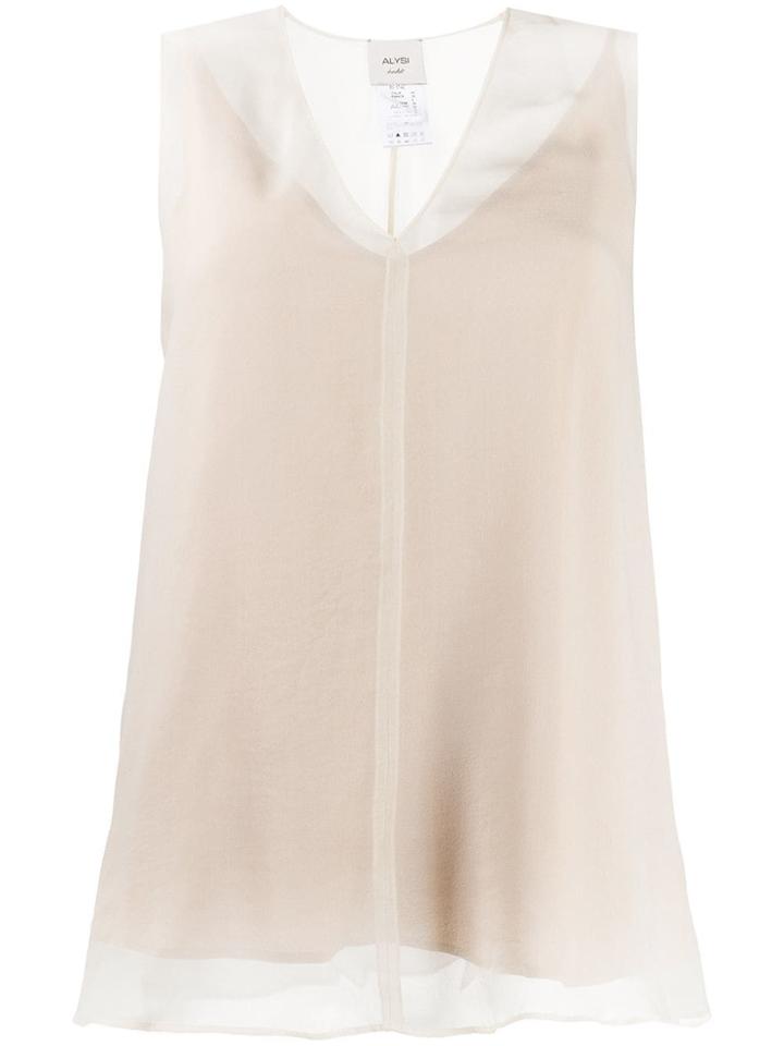Alysi Layered Vest - Neutrals
