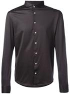 La Fileria For D'aniello Classic Shirt, Men's, Size: 52, Black, Cotton