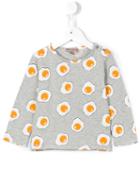 Emile Et Ida - 'gris Chine Ao Eggs' T-shirt - Kids - Cotton - 18 Mth, Grey