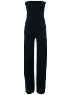 Norma Kamali Strapless Jumpsuit - Black