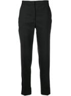 Pt01 Mid-rise Straight Trousers - Black