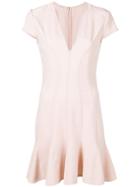 Stella Mccartney V-neck Mini Dress - Pink