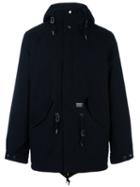 Carhartt Concealed Fastening Hooded Coat, Men's, Size: Xl, Black, Cotton/nylon