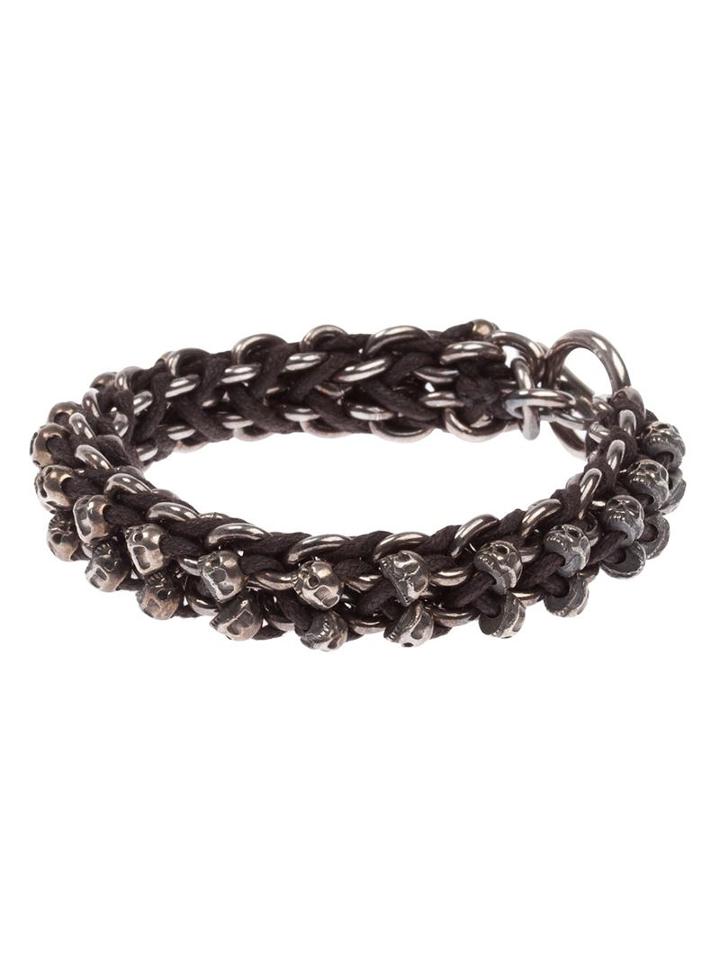 Tobias Wistisen Skull Bar Bracelet