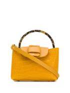 Nico Giani Top-handle Tote - Yellow