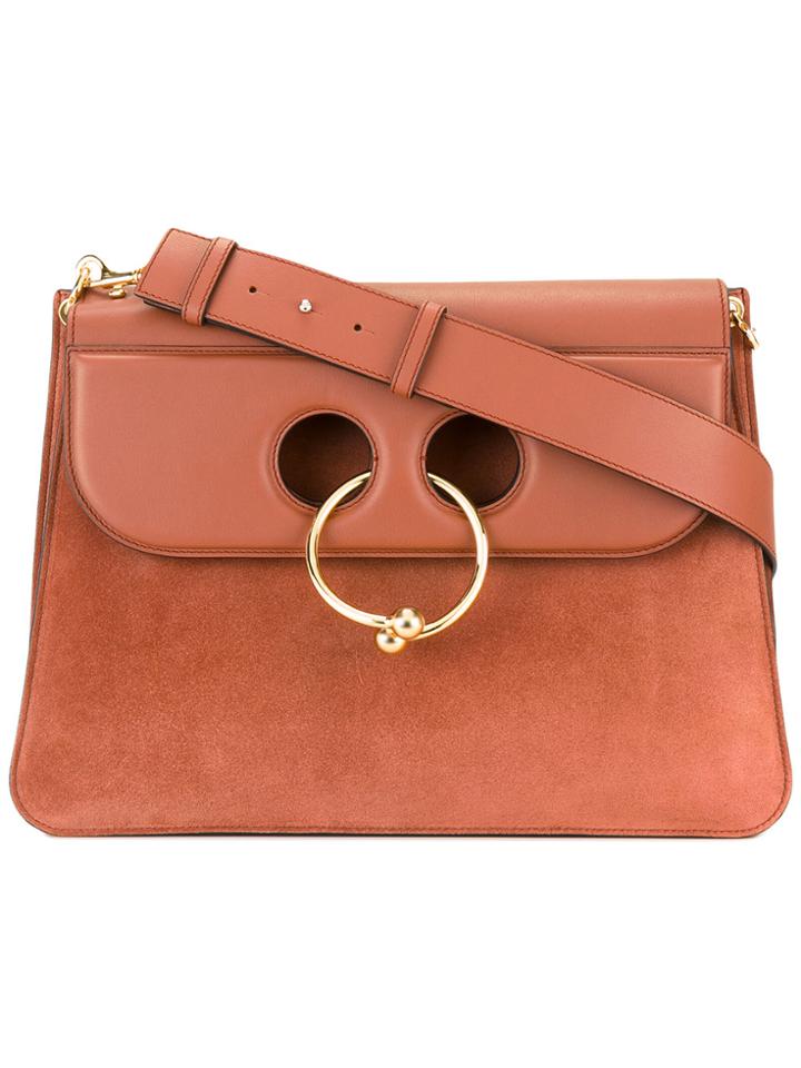 Jw Anderson Large Pierce Shoulder Bag - Brown