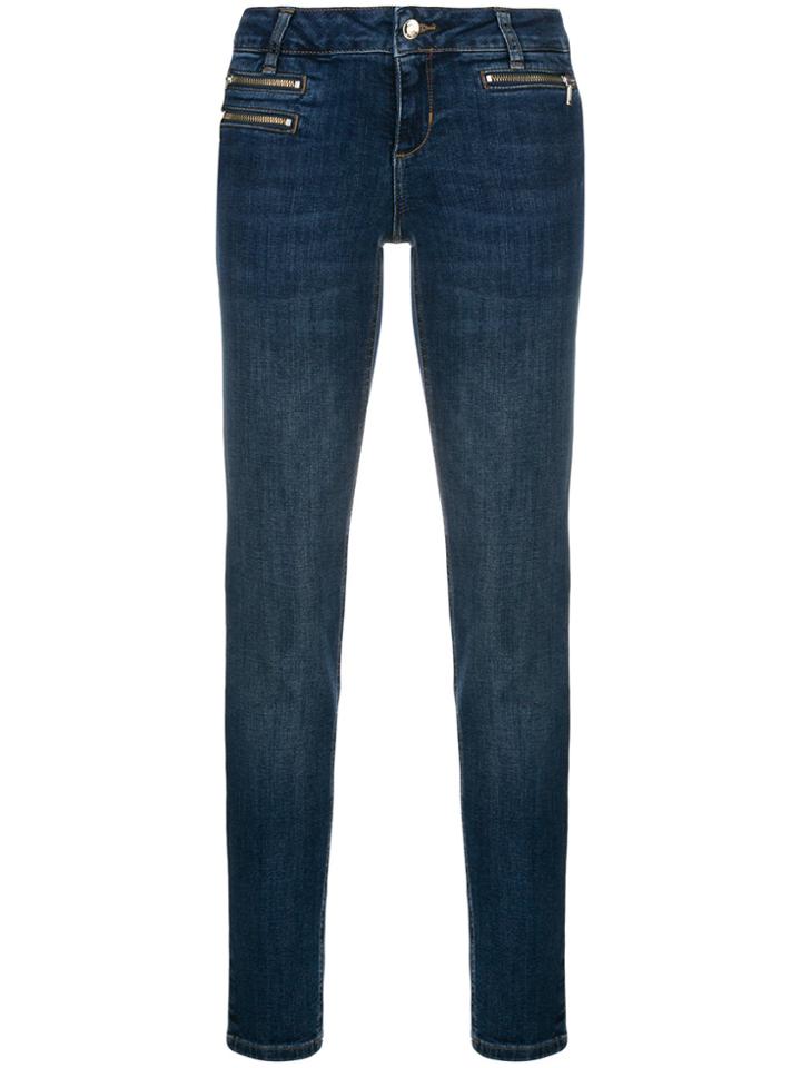 Liu Jo Distressed Skinny Jeans - Blue