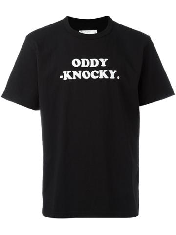 Sacai Oddy Knocky T-shirt - Black