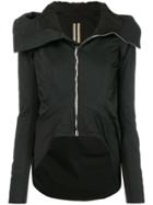 Rick Owens Drkshdw Asymmetric Fitted Jacket - Black