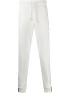 Adidas Slim-fit Track Pants - White