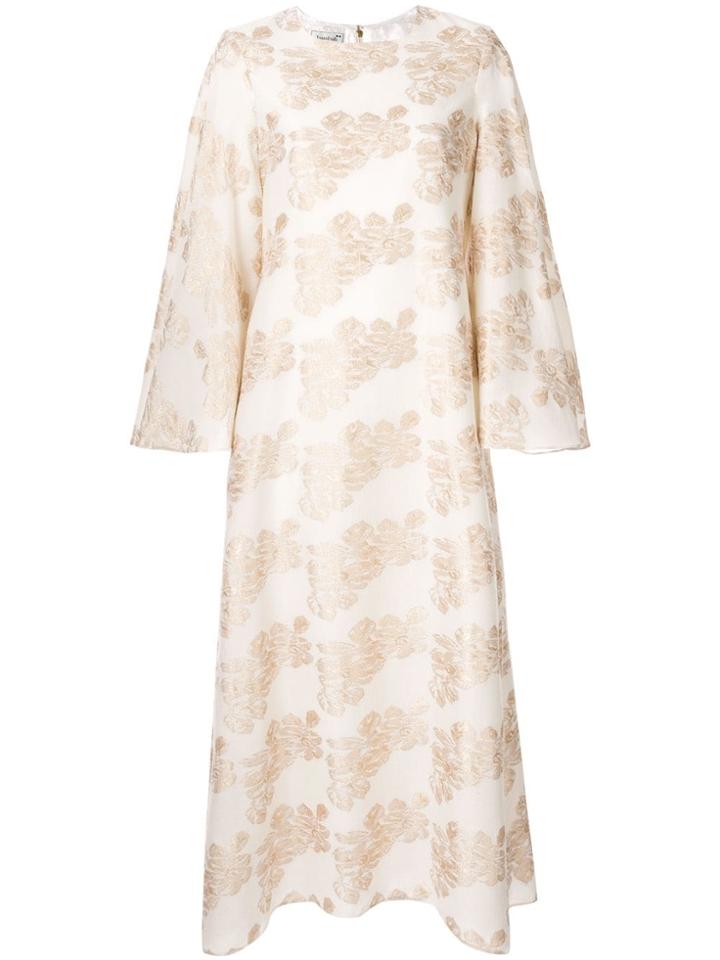 Bambah Floral Print Dress - Neutrals