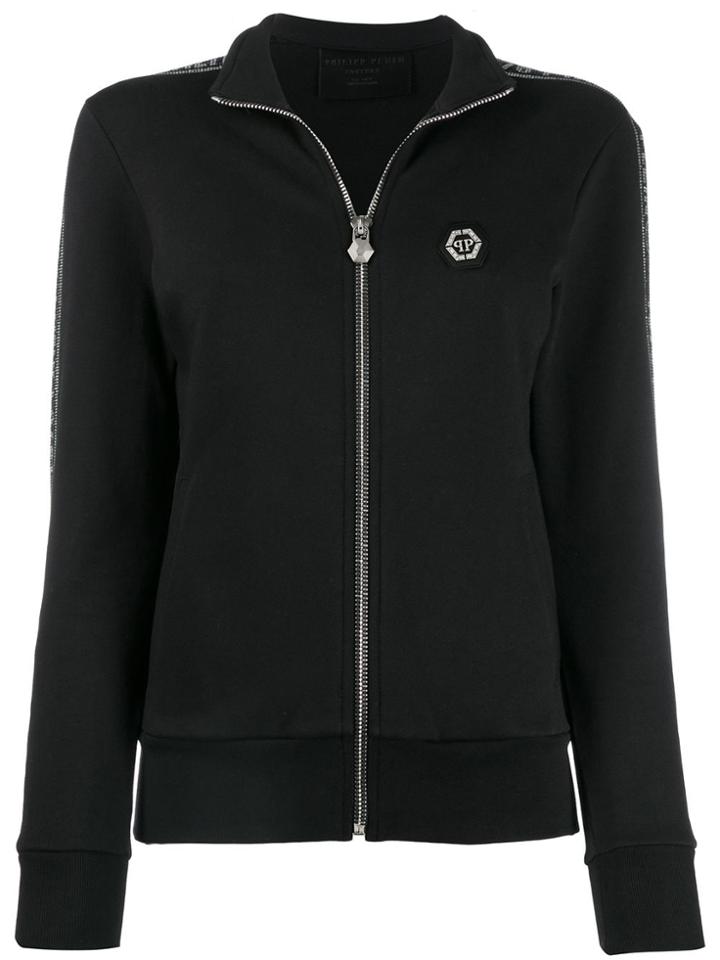 Philipp Plein Zipped Active Jacket - Black