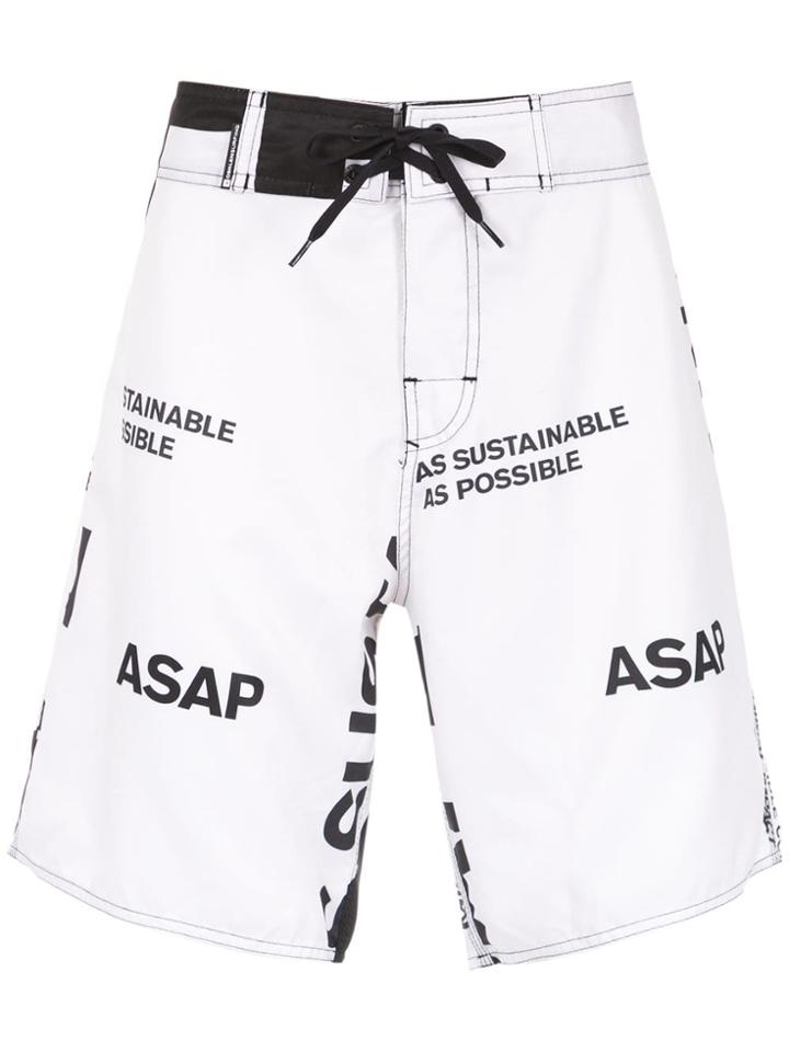 Osklen Manifesto Swim Shorts - White