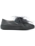 Fabiana Filippi Embellished Low-top Sneakers - Black
