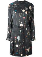 Isabel Marant 'ossie' Cosmic Print Dress, Women's, Size: 34, Black, Silk