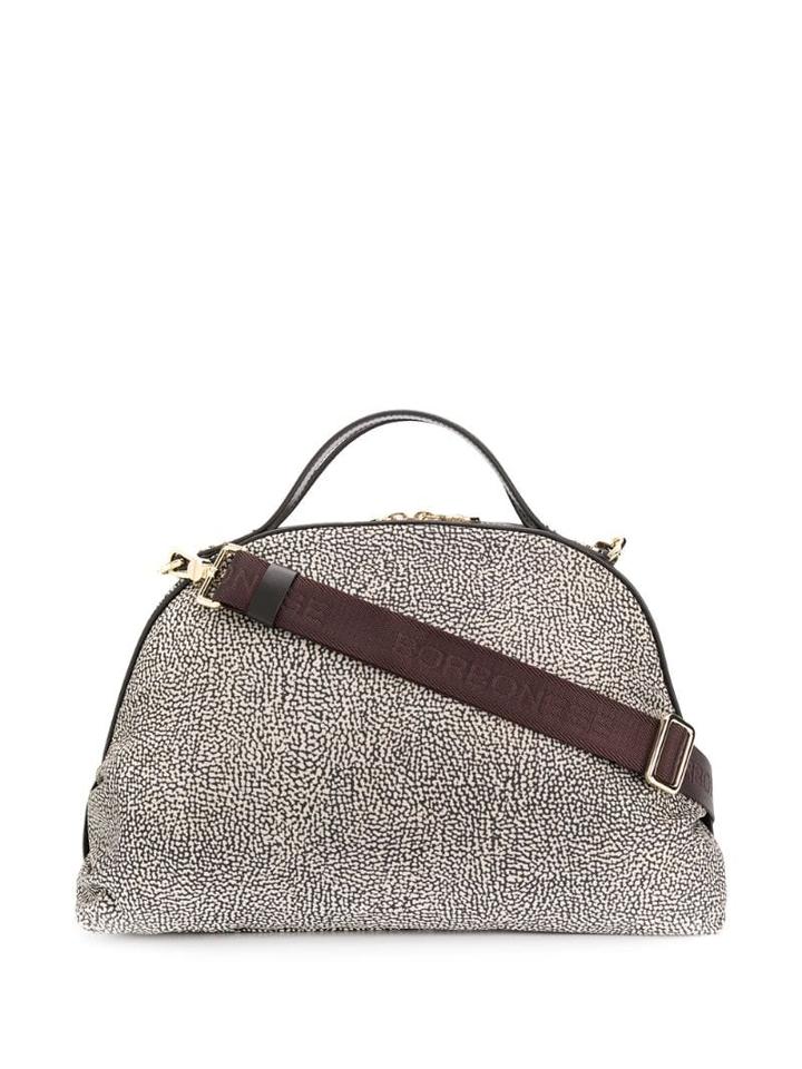 Borbonese Top Handle Tote - Neutrals