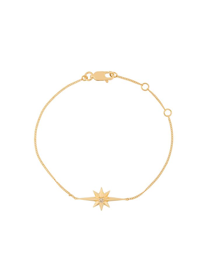 Rachel Jackson Diamond Shooting Star Bracelet - Metallic