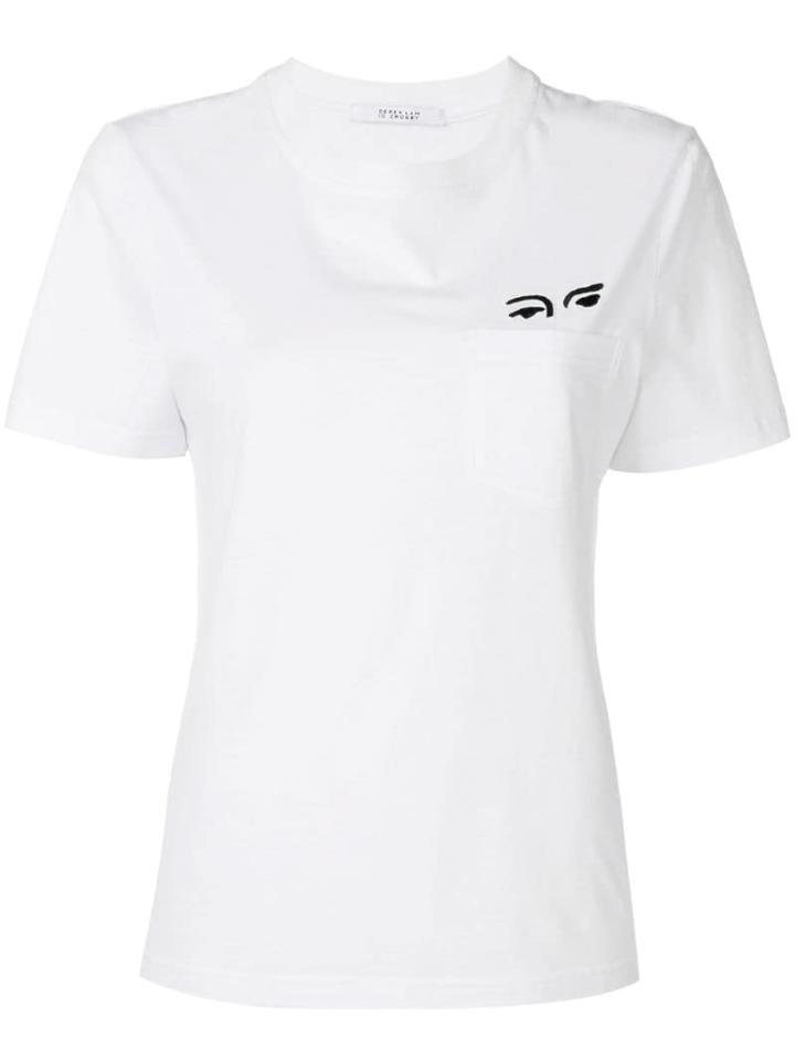 Derek Lam 10 Crosby Eye Embroidery T-shirt - White