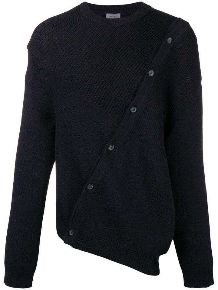 Lanvin Buttons Knit Sweater - Blue