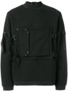 Oamc Long Sleeved Strap Jumper - Black