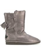 Juicy Couture Double Strap Boots - Grey