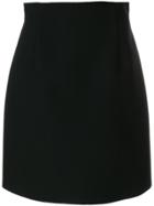 Msgm High Rise Mini Skirt - Black