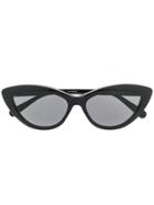Stella Mccartney Eyewear Chain-embellished Sunglasses - Black