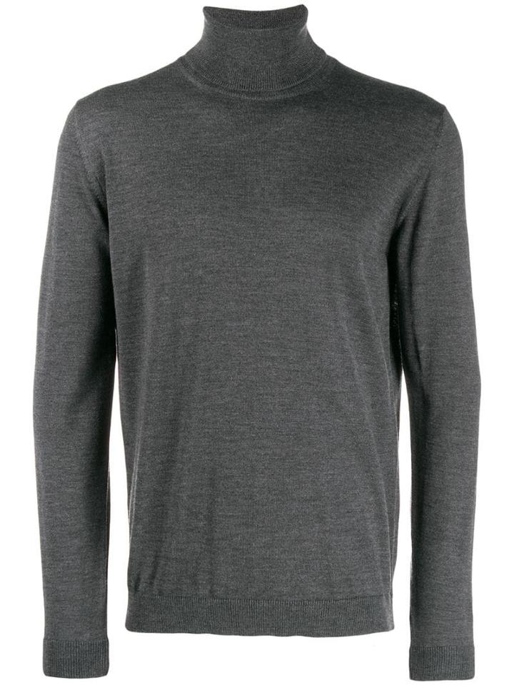 Roberto Collina Roll Neck Sweater - Grey